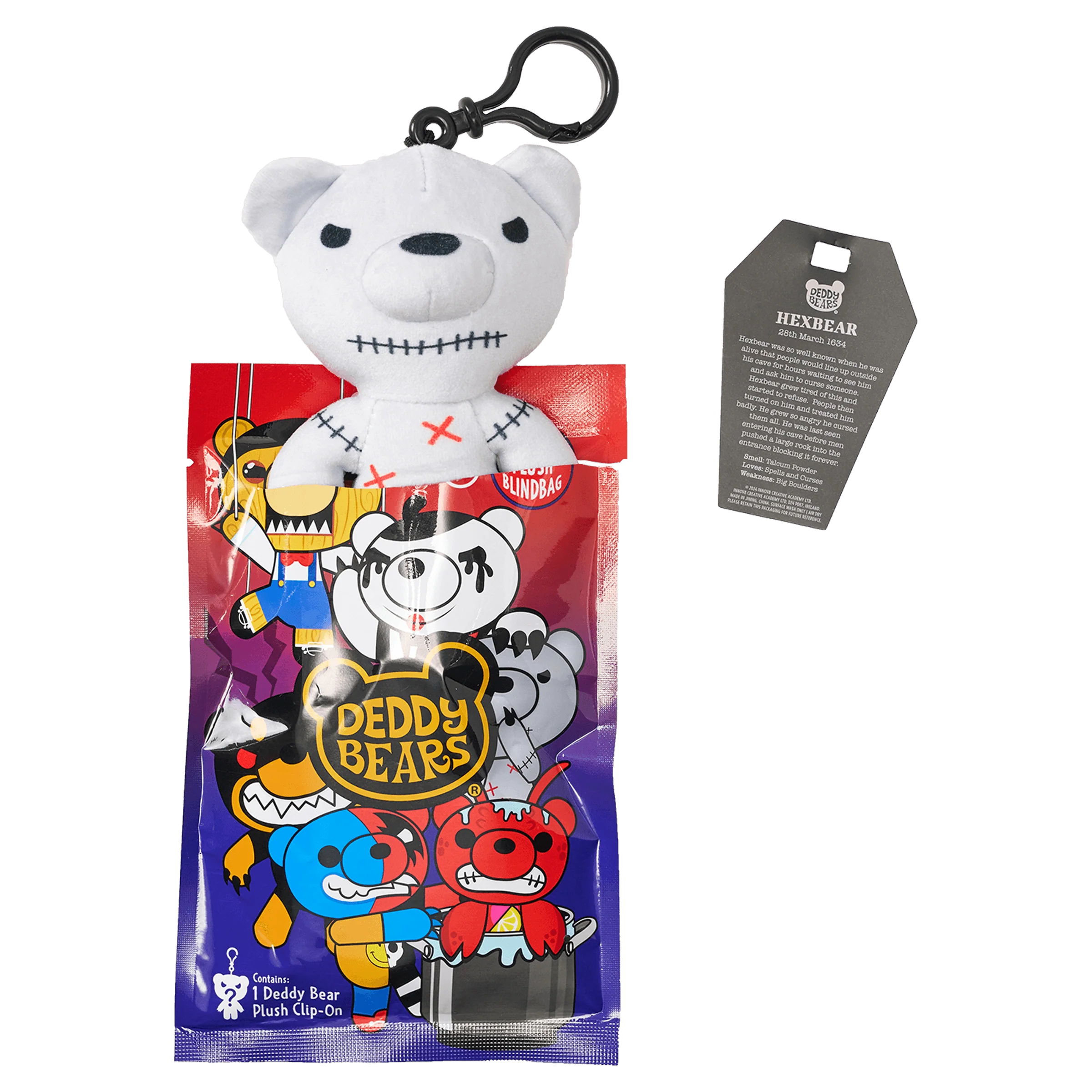 Series 4 Edition Mystery Blind Bag – 12cm Plush Clip-On | Deddy Bears - Image 7