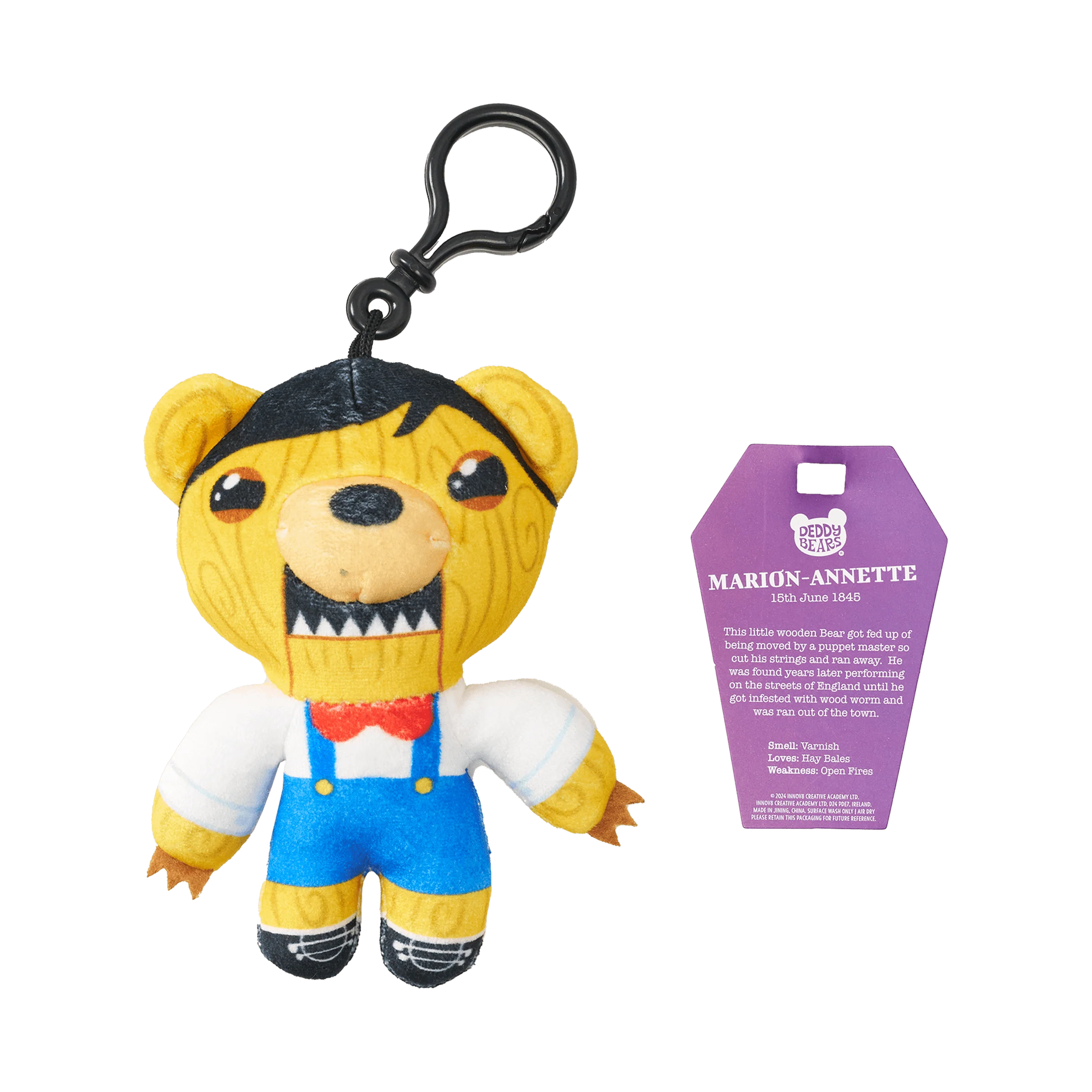 Series 4 Edition Mystery Blind Bag – 12cm Plush Clip-On | Deddy Bears - Image 8