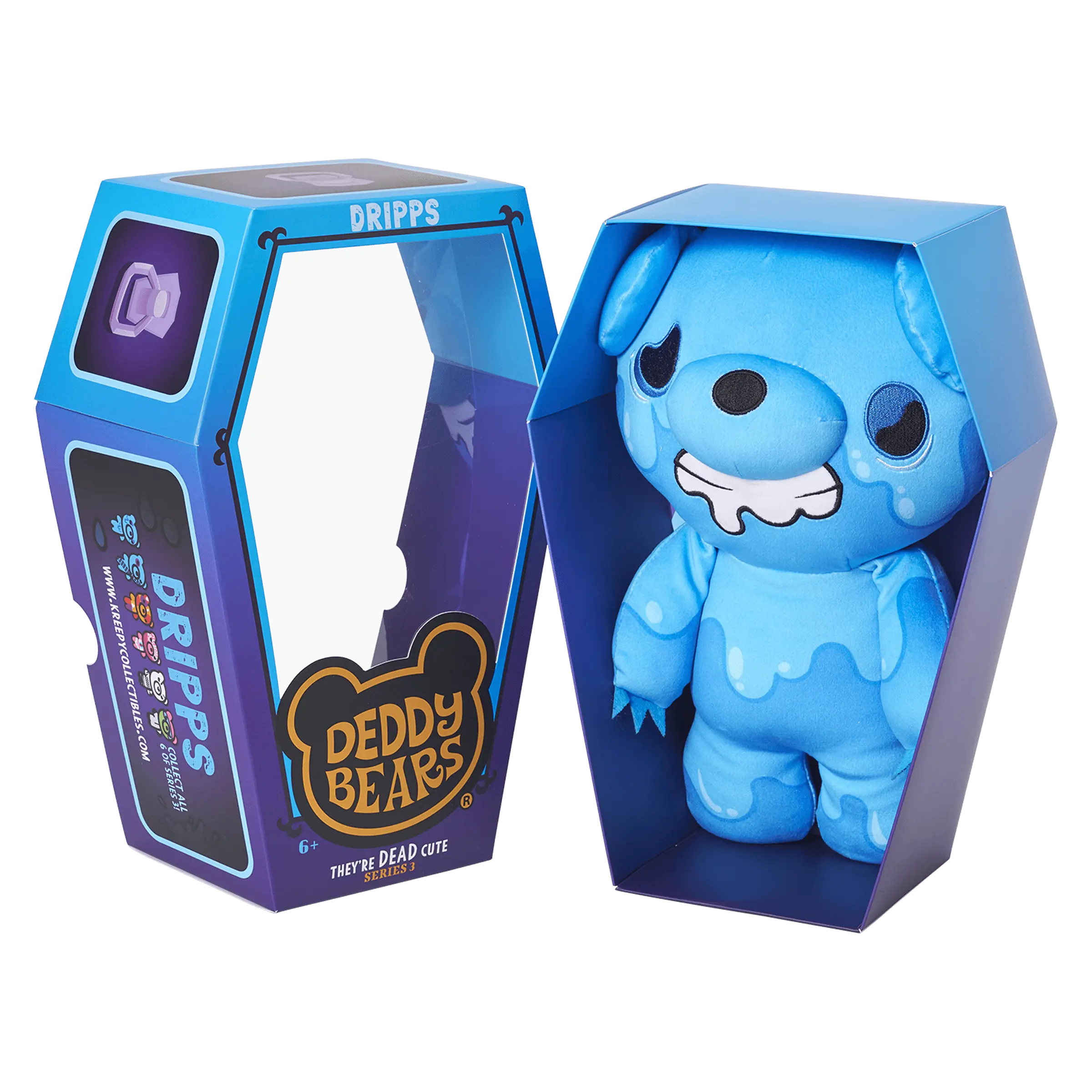 Dripps – Large 30cm Plush In Coffin | Deddy Bears Series 3 - Image 3