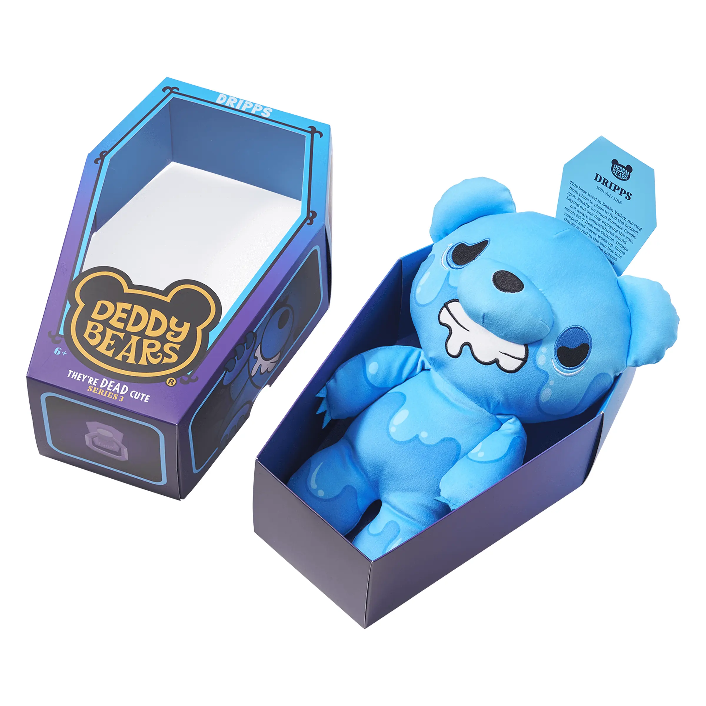 Dripps – Large 30cm Plush In Coffin | Deddy Bears Series 3 - Image 4
