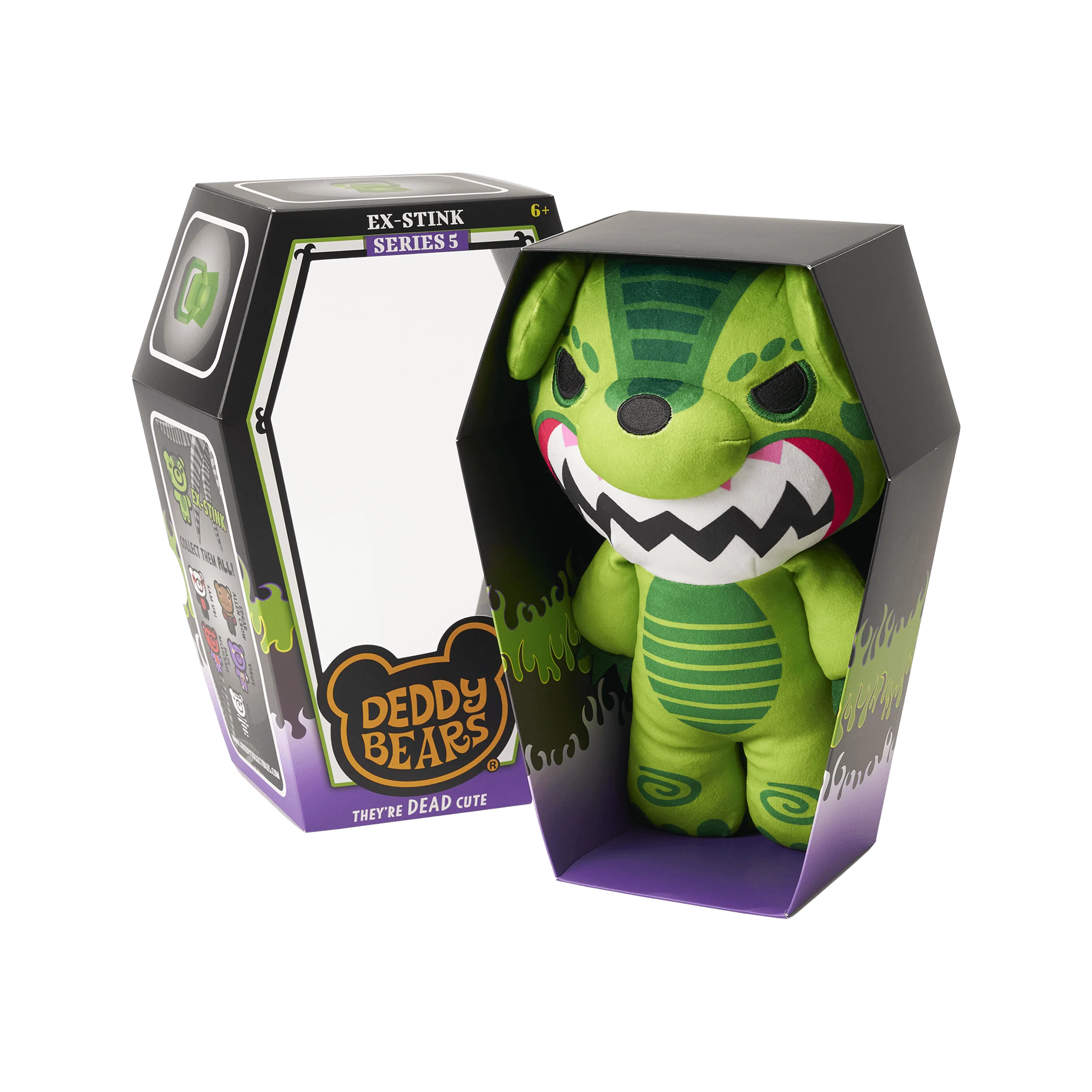 Ex-Stink - Large 30cm Plush In Coffin | Deddy Bears Series 5 - Image 4