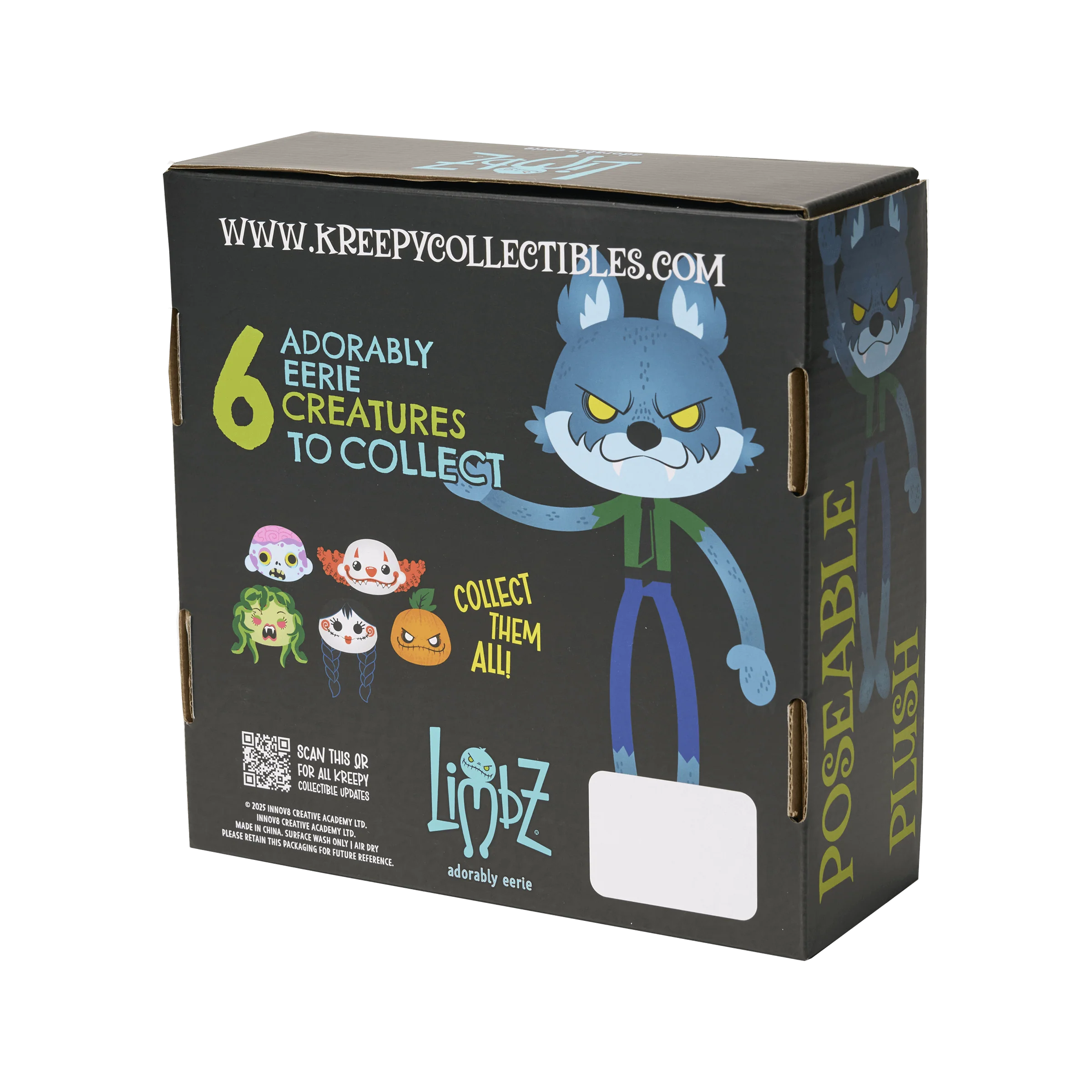 'Fangster', 30cm LIMBZ Collectible Plush – Kreepy Collectibles - Image 8