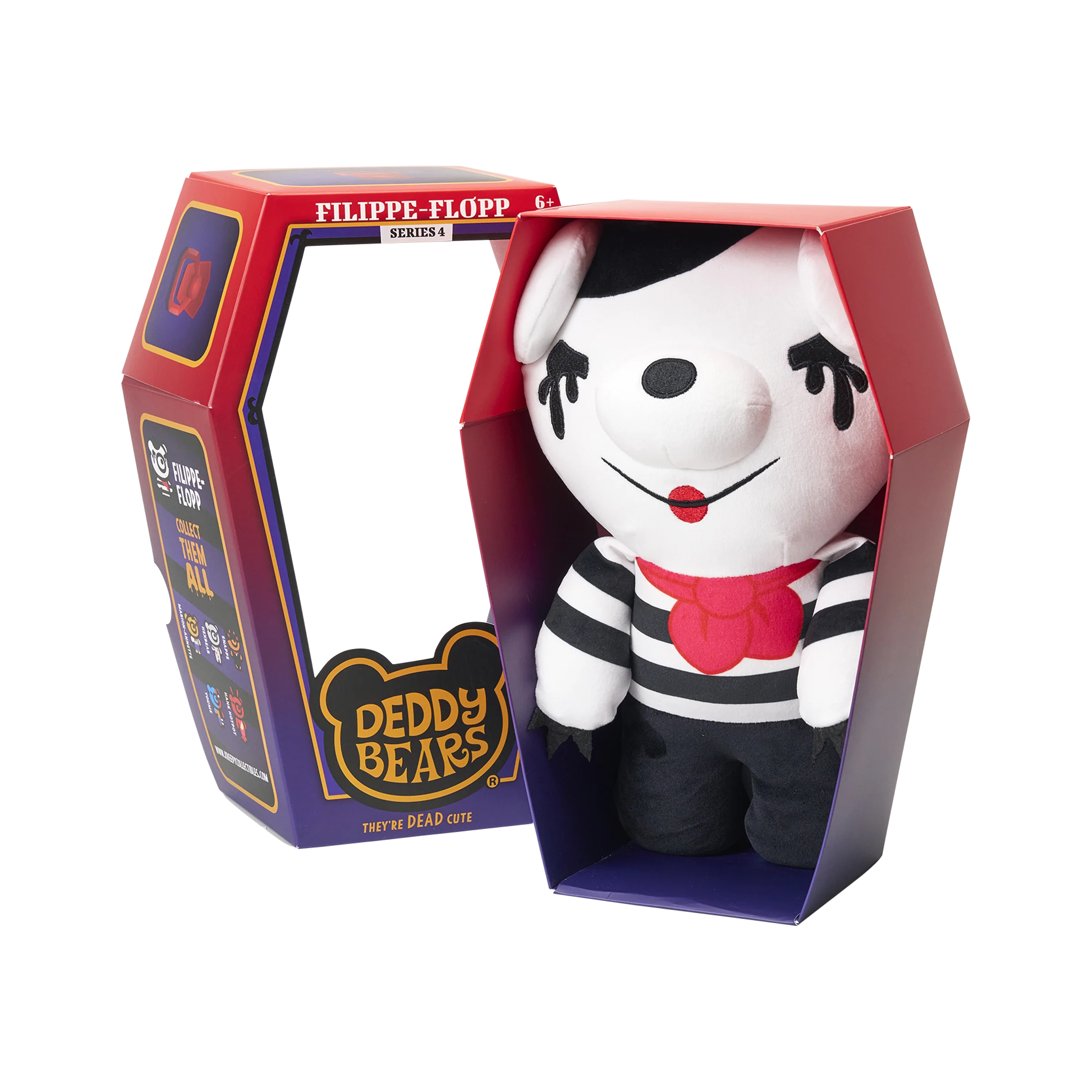 Filippe-Flopp - Large 30cm Plush In Coffin | Deddy Bears Series 4 - Image 4