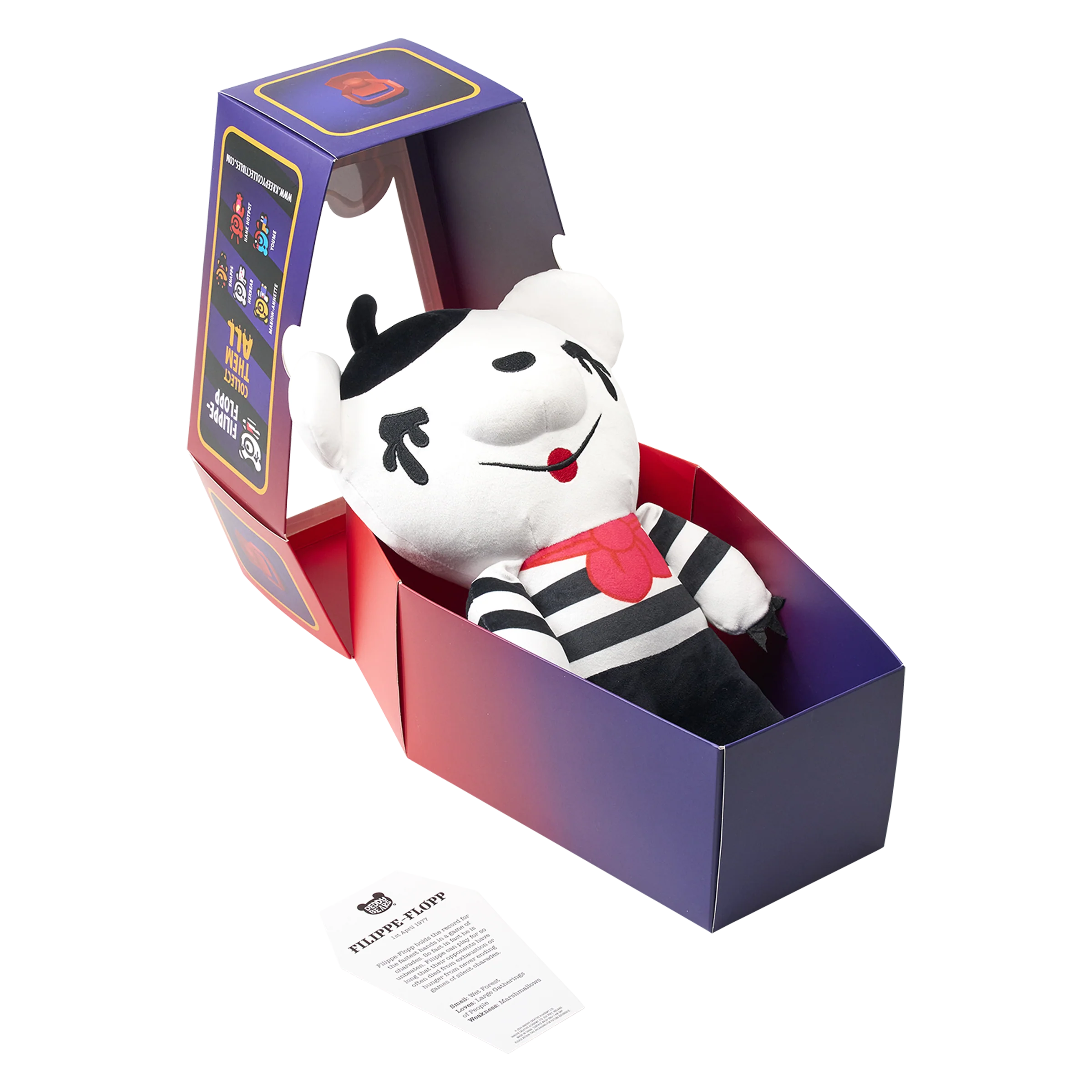 Filippe-Flopp - Large 30cm Plush In Coffin | Deddy Bears Series 4 - Image 5