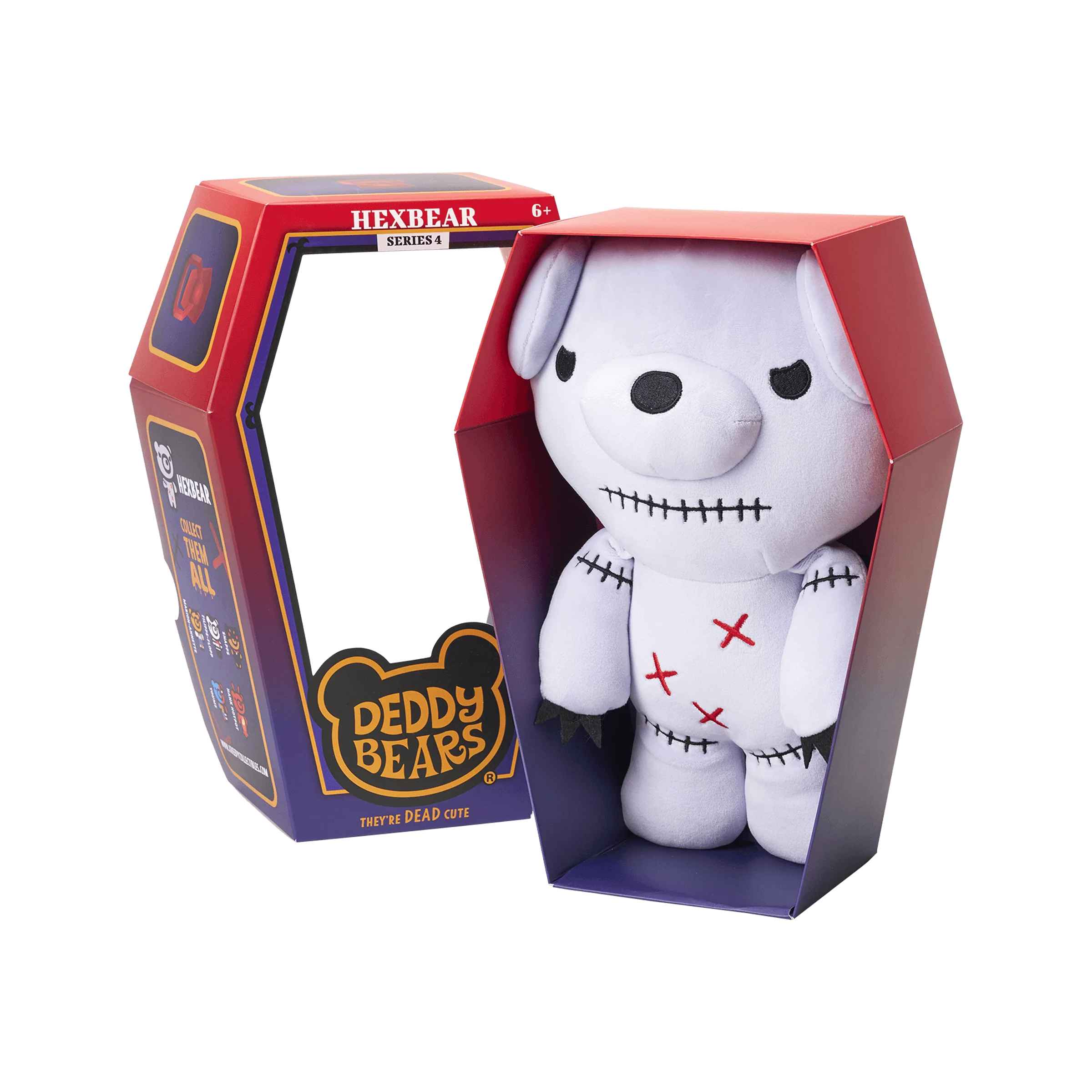 Hexbear - Large 30cm Plush In Coffin | Deddy Bears Series 4 - Image 4