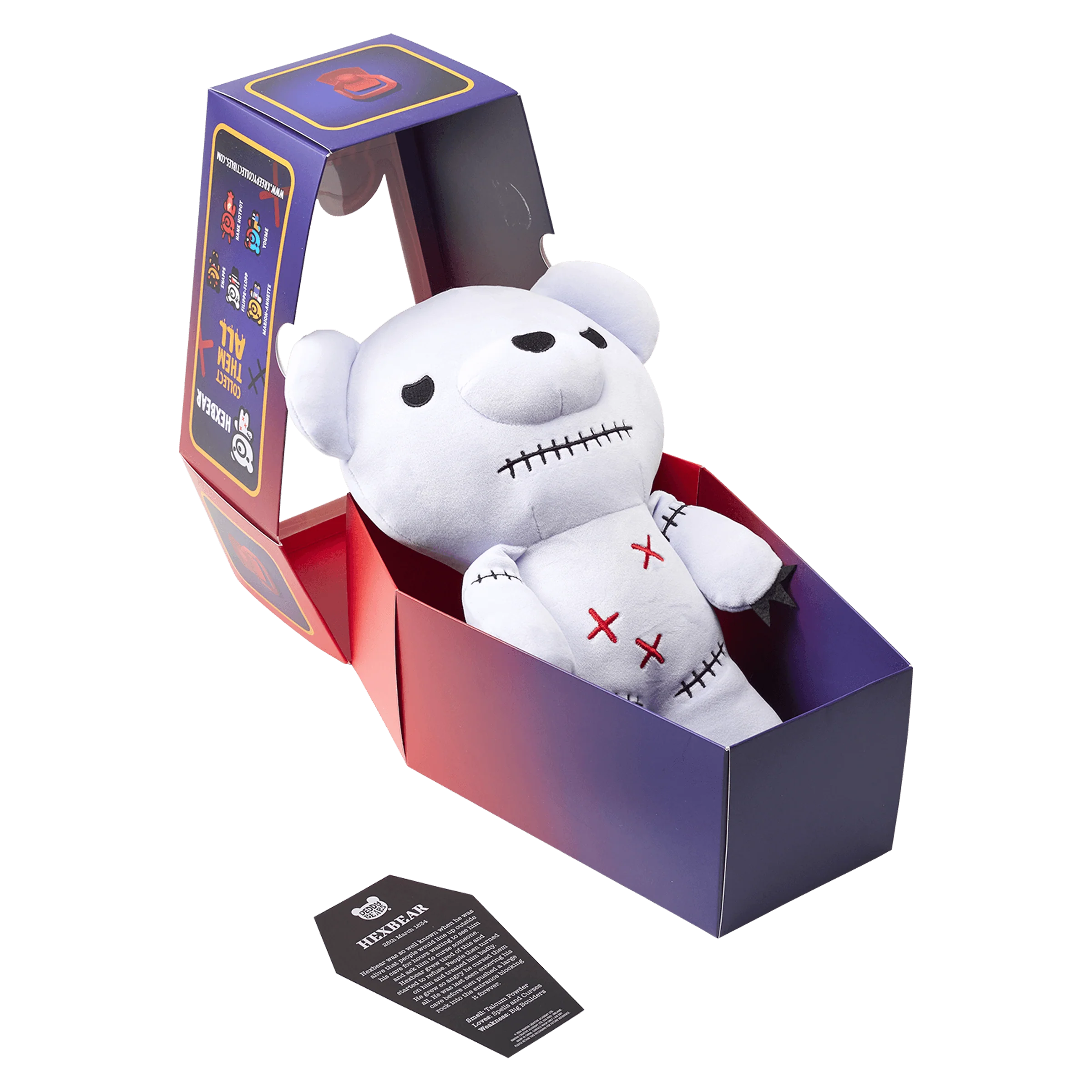 Hexbear - Large 30cm Plush In Coffin | Deddy Bears Series 4 - Image 5
