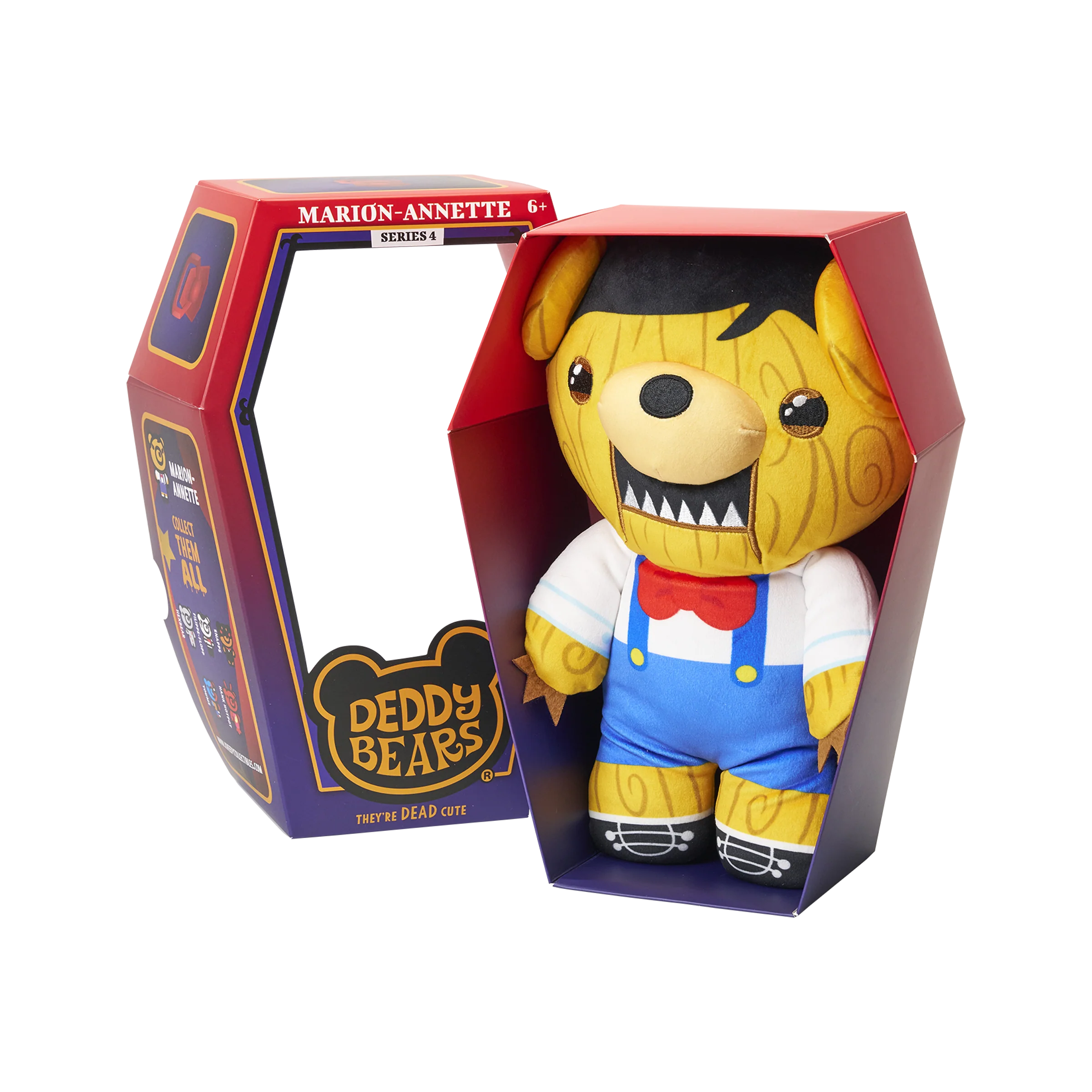 Marion-Annette - Large 30cm Plush In Coffin | Deddy Bears Series 4 - Image 4