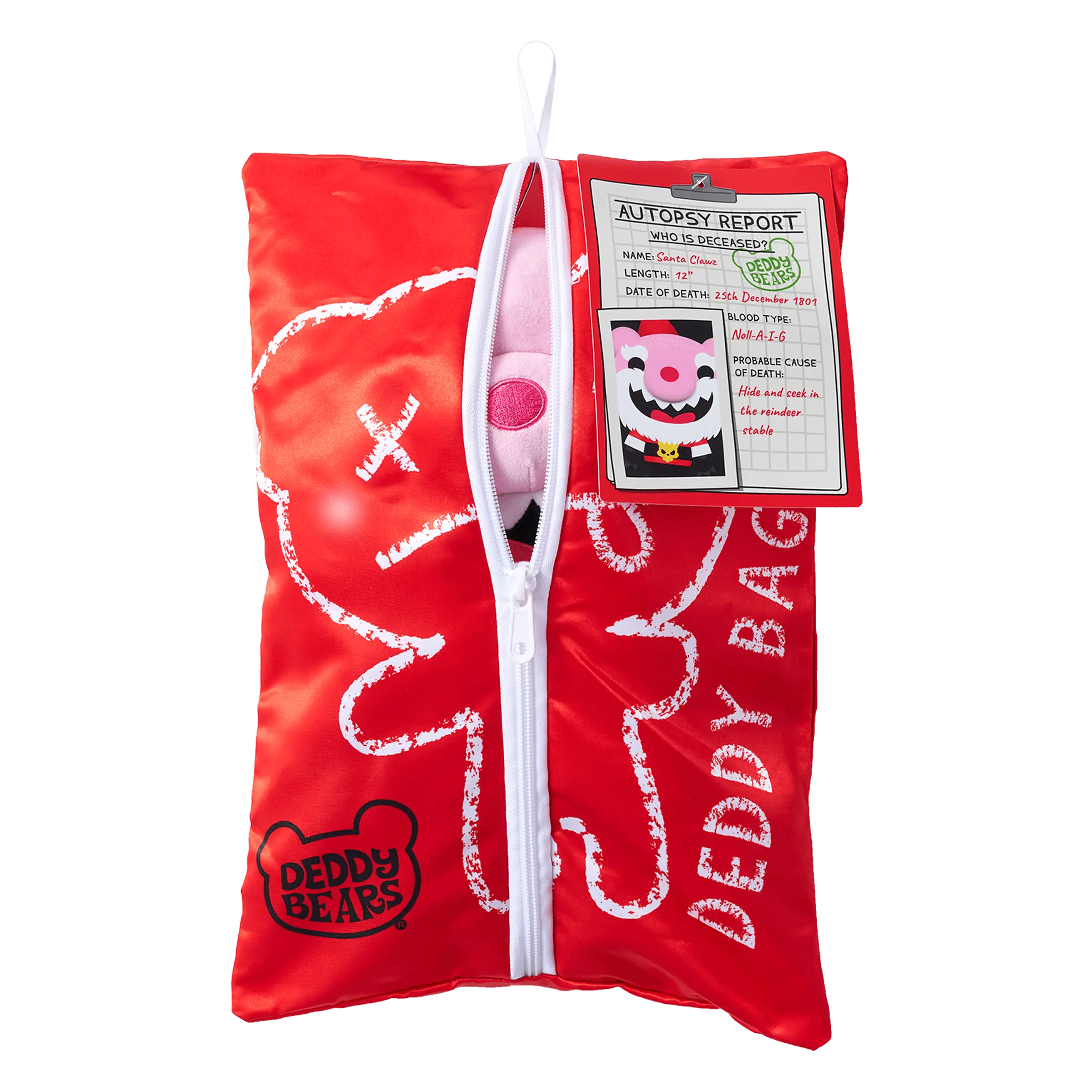 Santa Clawz – Large 30 cm Plush In Bag | Deddy Bears Christmas Series - Image 4