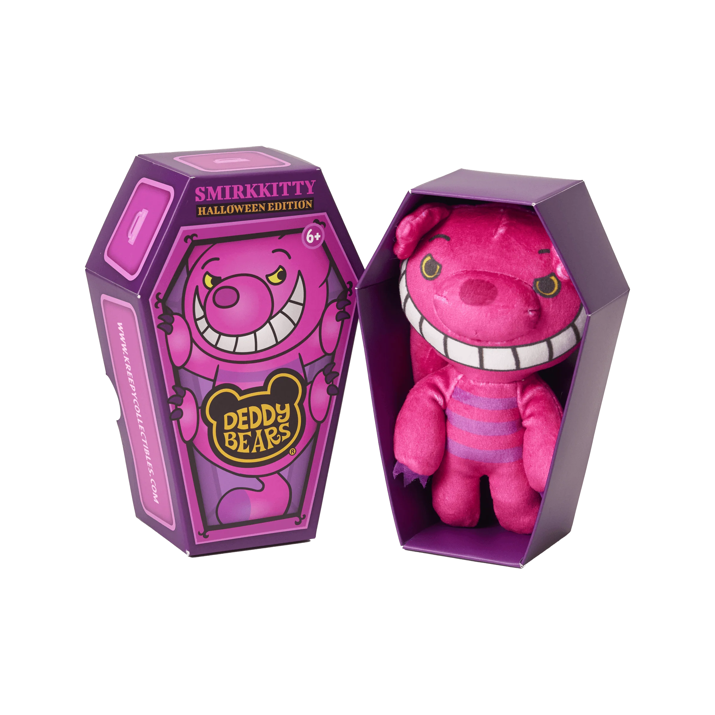 Smirkkitty – Lil’ Coffin Dodgers 14cm Plush | Deddy Bears Halloween Collectible - Image 3