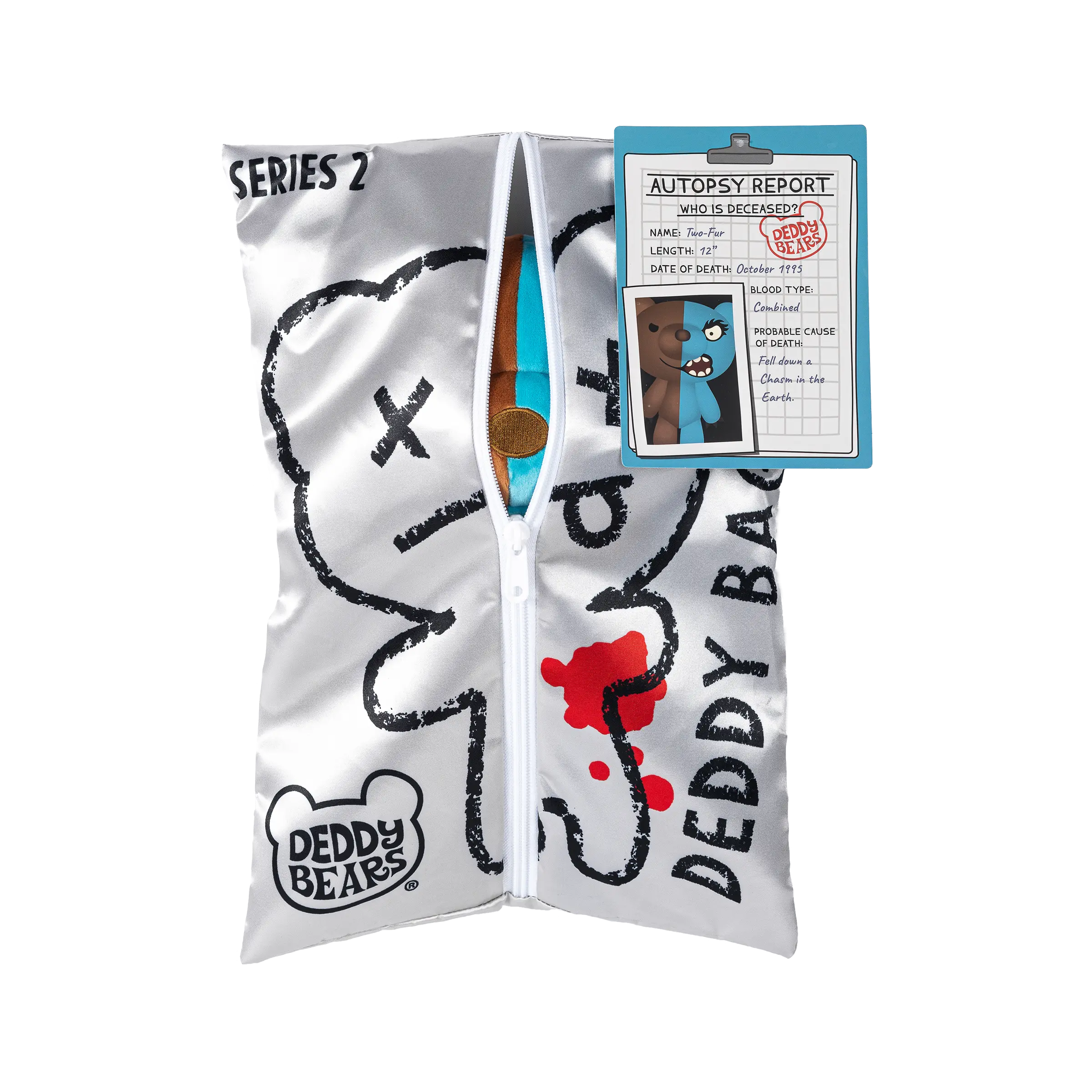 Two-Fur – Large 30cm Plush In Bag | Deddy Bears Series 2 - Image 4