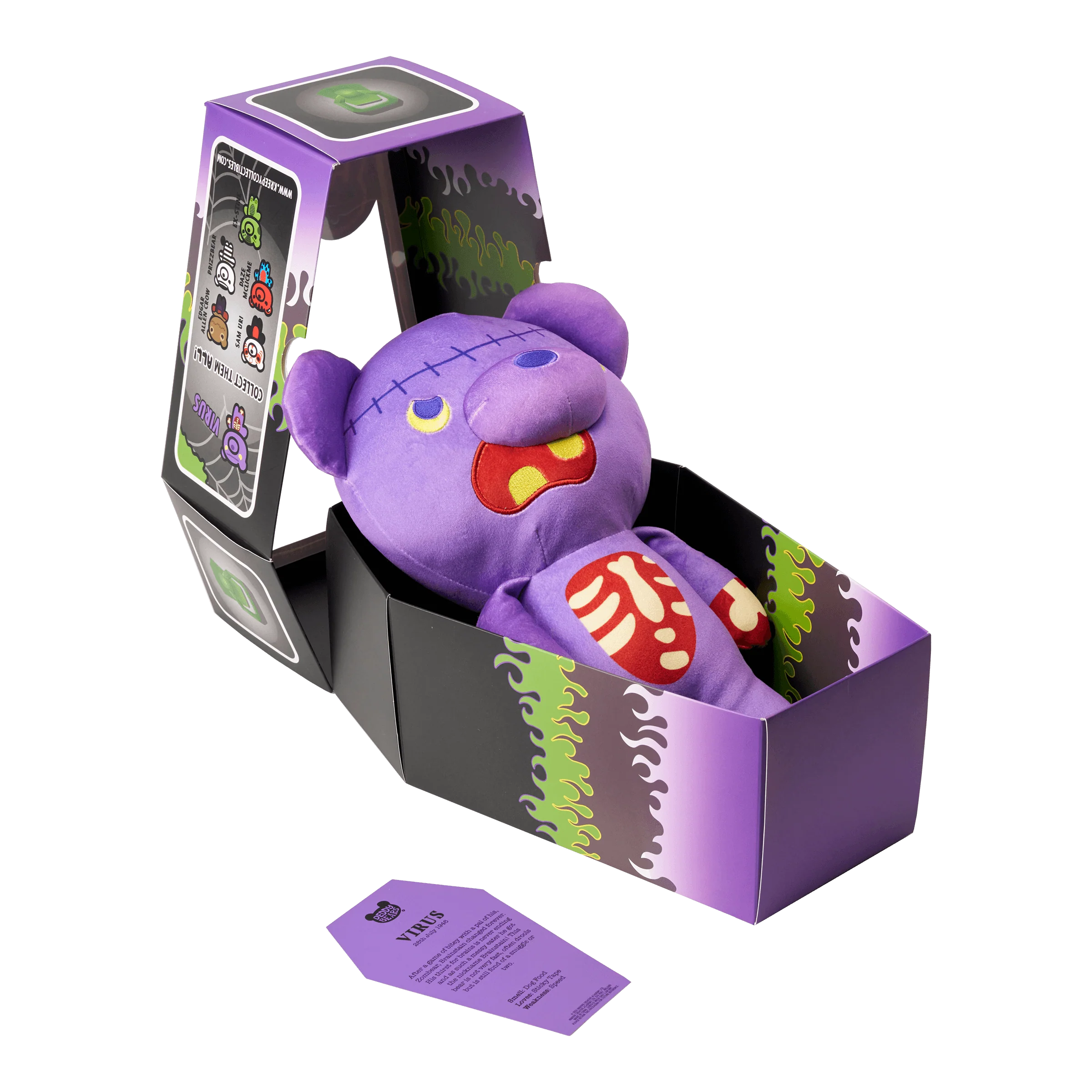 Virus - Large 30cm Plush In Coffin | Deddy Bears Series 5 - Image 3