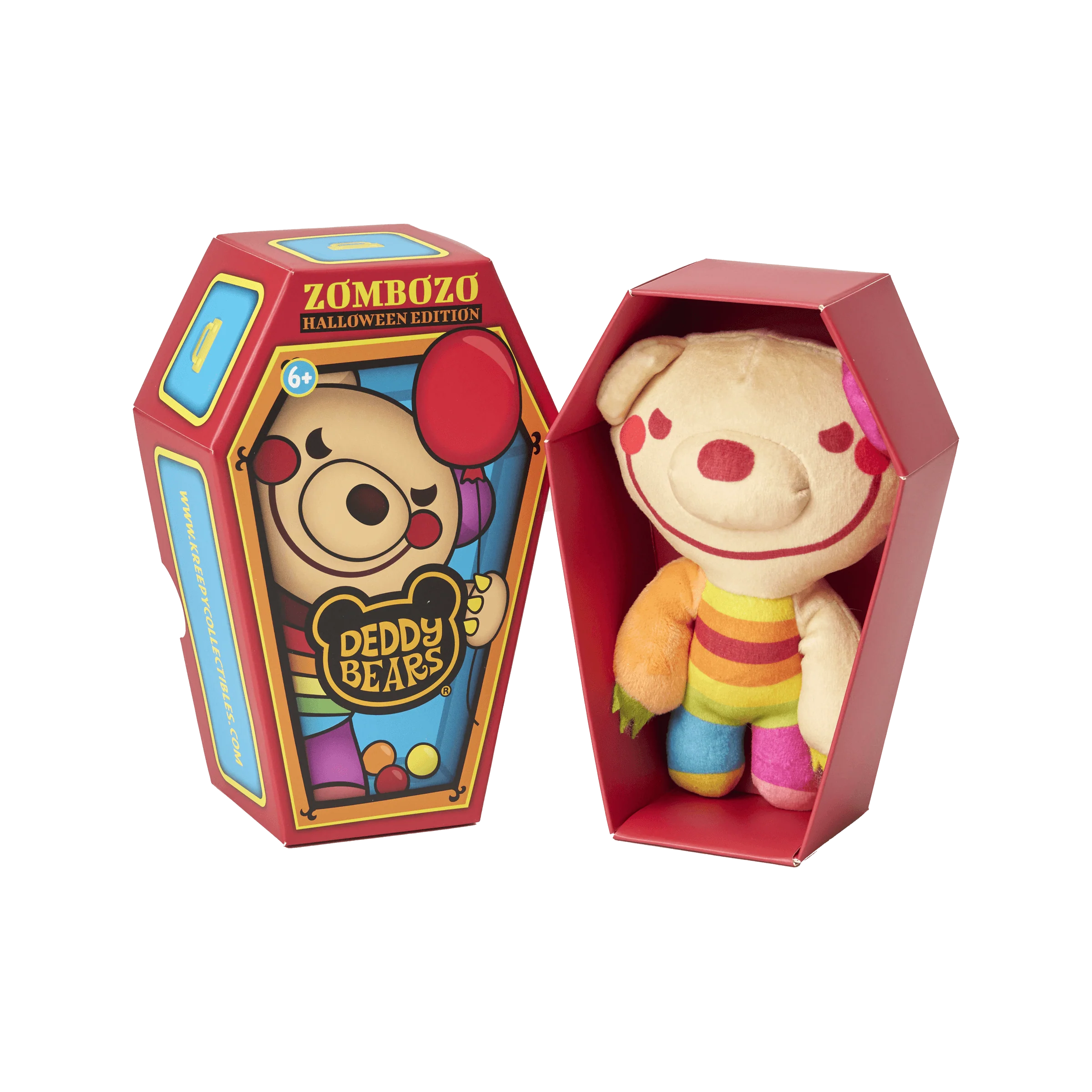 Zombozo – Lil’ Coffin Dodgers 14cm Plush | Deddy Bears Halloween Collectible - Image 3